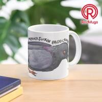 ราคา MotherF-in Bread Crumbs Mug - Pigeon Art Classic Mug (45256202480)