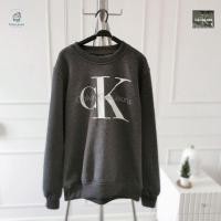 ราคา เสื้อSweater สีเทาเข้ม แบรนด์ Calvin Klein Jeans (9885658173)