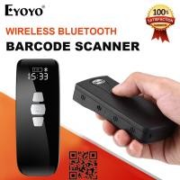 ราคา Eyoyo 2D Barcode Scanner 1D Bluetooth Scanner QR 2D Wireless Barcode Scanner บลูทูธไร้สาย Bar Code Scanner CCD ป้องกันหน้าจอ PDF417 ข้อมูล Matrix ภาพสแกนเนอร์ (26257692846)