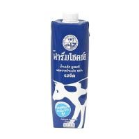 ราคา ฟาร์มโชคชัย นมสด รสจืด UHT 1000ml. หยกออนไลน์ (13754160664)