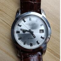 ราคา FAVRE-LEUBA Automatic Date Vintage 1960s with genuine Swiss leather strap Hand wind favre leuba นาฬิกาออโต้ สายหนัง (42457018365)