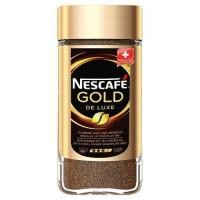 ราคา [สินค้าส่งด่วน] เนสกาแฟโกลด์เดอลุกซ์กาแฟสำเร็จ 200ก. NESCAFE GOLD DE LUXE 200G. (52408874565)
