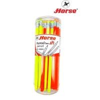 ราคา Horse ตราม้า ดินสอดำ HB H-3300 บรรจุ 50 แท่ง/กระป๋อง (22384908284)