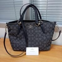 ราคา มือสอง COACH F57830 MINI KELSEY SATCHEL IN OUTLINE SIGNATURE (2138157553)