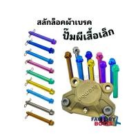 ราคา ไทเทเนียม สลักล็อกผ้าเบรคปั้มผีเสื้อเล็ก Brembo (23290252036)