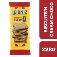 ราคา Bahlsen Leibniz Biscuits'n Cream Choco 228g ++ บาวเซ่น ไลบ์นีซ บิสกิตแอนด์ครีมช็อกโก 228 กรัม (11492638416)
