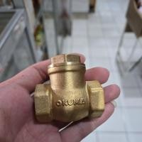 ราคา เช็ควาล์ว 1/2" okuma ทองเหลือง (49653659065)