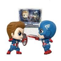 ราคา โมเดล Hot toys COSBABY Avengers Captain America VS Captain America คอสเบบี้ กัปตันอเมริกา (28212326470)