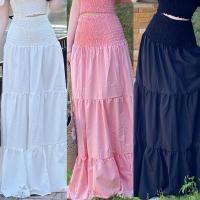ราคา INTERกระโปรงเอวสม็อค สีพื้น สวย น่ารัก ส่งจากเชียงใหม่จ้า (29332120583)