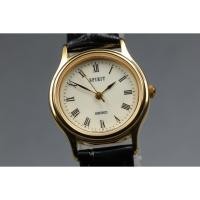 ราคา Vtg [Near MINT] Seiko Spirit 4N21-0450 Gold Roman Round 23mm Quartz Ladies Watch (55556584638)