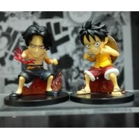 ราคา โมเดลวันพีชคู่พี่น้องลูฟี่เอส ขายเป็นคู่ onepiece luffy ace (17515774)