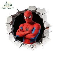ราคา EARLFAMILY Spiderman Tear สติกเกอร์รถอารมณ์ขัน Occlusion Scratch ไฟฟ้า-จักรยานตู้เย็นกระจกมองหลัง Trunk ไวนิล Decal กันน้ํารถจัดแต่งทรงผม (47957028793)