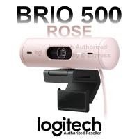 ราคา Logitech Brio 500 Webcam (Rose) กล้องเว็บแคม Full HD 1080p สีชมพู ของแท้ ประกันศูนย์ 1ปี (19270888947)