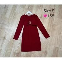 ราคา เดรสสีไวน์แดง (26703735199)