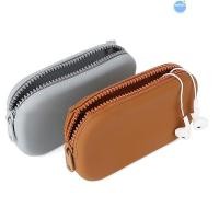 ราคา คูลโซ กระเป๋าสตางค์กระเป๋าใส่เหรียญ,ซิลิโคนออแกไนเซอร์เรียบซิปกระเป๋าเครื่องสําอาง,ที่เรียบง่ายกันน้ําหูฟังกระเป๋านักเรี (46758335804)
