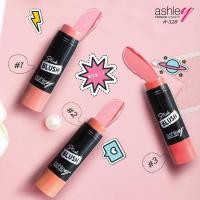 ราคา A-328 Ashley Cream blush stick บลัชออนเนื้อครีมเกลี่ยง่าย สีสันสดใส ให้เเก้มสวยเปล่งปลั่ง มีชีวิตชีวา รูปแบบเเท่งพกพา (19119771013)