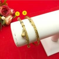 ราคา กำไลหลอดคลิปล็อคงานดิบทองเหลืองตัดลายห้อยกระพรวน เส้นผ่านศูนย์กลาง 5.2,5.4 ซม.งานดิบไม่ได้ชุบ ทองเหลืองโบราณ พร้อมส่ง (24391580346)