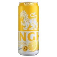 ราคา สิงห์เลมอนโซดา 330มล. Singha Lemon Soda 330ml. [หมายเลขบาร์โค้ด 8850999016863 ] สินค้าคุณภาพดี คัดสรรอย่างตั้งใจ (44957720563)