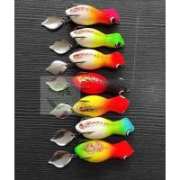ราคา เหยื่อกบนุ่ม 2024 6.5cm 10-11gr bASKING Soft Frog (44305753746)