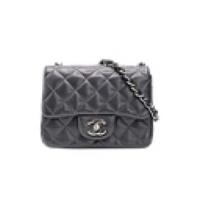 ราคา [BU220101712] Chanel / Classic Square Lambskin SHW (17506203811)