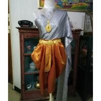 ราคา ชุดไทย ร.4ไซส์ L เป็นสไบ (แบบพันเอง) ใส่คู่กับโจงกระเบน เอว 30-42 นิ้ว สไบกว้าง 14.5 นิ้ว ยาว 3 เมตร (1026850230)