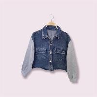 ราคา [ส่งต่อ] เสื้อคลุมยีนส์ เสื้อยีนส์ เสื้อแจ็คเก็ต (สียีนส์) (15832494859)