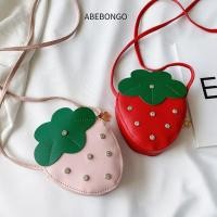 ราคา ABEBANDO กระเป๋าสะพายข้างอเนกประสงค์ พร้อมกระเป๋าสตางค์ขนาดเล็กและกระเป๋าถือลายสตรอเบอร์รี่สำหรับเด็กหญิง ของขวัญที่น่ารัก (47354992679)