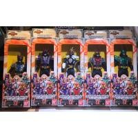 ราคา [ของแท้] Bandai Rider Hero Series - Masked Rider Kiva (Kiva Form, Dogga Form, Garulu Form, Basshaa Form and Rider Ikusa (9152260387)