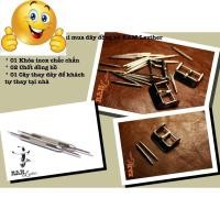 ราคา (ฟรี LOCK+POT+BAND REPLACEMENT TREE) CASIO AE1200/SEIKO5 WATCH STRAP GENUINE COW LEATHER RAM 1969 GOLD SAND SA MAC. (43713528511)