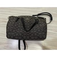 ราคา กระเป๋า coach สีเทาดำแท้ มือสองสภาพดี (24315252356)