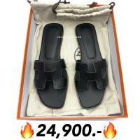 ราคา New hermes oran sandals รองเท้าแตะ รุ่นสุดฮิต สีดำ (27541397386)