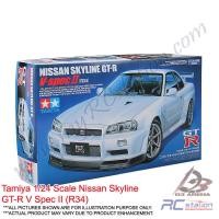 ราคา Tamiya รุ่น 24258 - 1/24 Nissan Skyline GT-R V Spec II (R34) [24258] (54355316279)