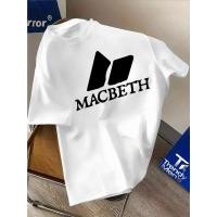 ราคา 夏季圆领 Casual "MACBETH" เสื้อยืดกราฟิก 0454 (42279656185)
