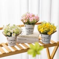 ราคา พร้อมส่ง ต้นไม้ปลอม พร้อมกระถางแก้ว ตั้งโต๊ะ กุหลาบหินปลอม ตะบองเพชรปลอม กระบองเพชรปลอม ต้นไม้ประดิษฐ์ (24152971564)