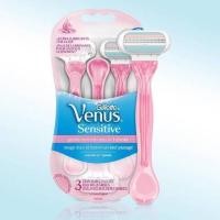 ราคา Saleมีดโกน Gillette venus sensitive เเพค 3 ยิลเลตต์ วีนัส เซนซิทีฟ (6751706389)