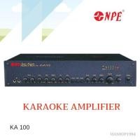 ราคา คาราโอเกะแอมป์เสตอริโอ KARAOKE ST AMP KA-100B NPE (1907286877)