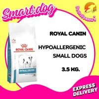 ราคา Royal Canin Hypoallergenic Small Dog 3.5 kg. อาหารสำหรับสุนัขพันธุ์เล็กแพ้อาหาร (3811480454)