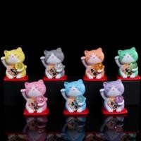ราคา โมเดลแมวกวัก 7 สีมีของพร้อมส่ง (6625923079)