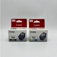 ราคา หมึกพิมพ์ Canon PG-740 (ดำ) & CL-741 (สี) หมึกตลับแท้ 100% (26561151474)