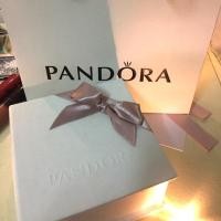 ราคา กล่อง ใส่ชาร์ม ใส่แหวน pandora ของแท้ค่ะ กล่องรุ่นโบว์ (714080685)