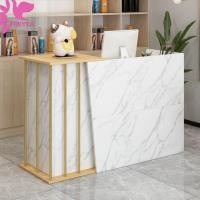 ราคา โต๊ะแคชเชียร์ 120/140cm เคาน์เตอร์ คิดเงิน ร้านขายร้านเสริมสวย โต๊ะเค้าเตอร์ Counter Bar (45503462315)