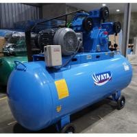 ราคา ปั๊มลมลูกสูบ VATA รุ่น VT10-500 ขนาด 10 แรงม้า มอเตอร์ฮิตาชิ ถังลม 500 ลิตร ไฟฟ้า 380V 3 เฟส แรงดันลม 8 บาร์ (22150866364)