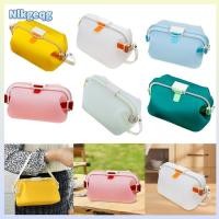 ราคา [nlkgeqg] กล่องข้าวซิลิโคน กระเป๋าแต่งหน้าพับได้แบบพกพาสําหรับโรงเรียนเดินป่าในครัว (40658085743)