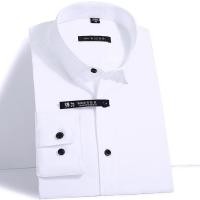 ราคา ความยืดหยุ่นสูง Slim-fit เสื้อเชิ้ตแขนยาวผู้ชายเสื้อเชิ้ตธุรกิจฤดูใบไม้ผลิฤดูใบไม้ร่วง Solid n เวอร์ชั่นเกาหลีเสื้อผ้าผู้ชายลําลอง (55657571401)