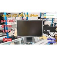 ราคา จอคอมพิวเตอร์ Lenovo LCD 19นิ้ว รุ่นL194wA // Monitor Lenovo LCD 19" รุ่นL194wA // Second Hand (10779507344)