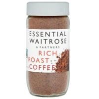 ราคา ESSENTIAL WAITROSE RICH ROAST COFFEE 100g.กาแฟกึ่งสำเร็จรูป (12785360834)