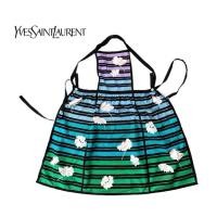ราคา YvesSaintLaurent ผ้ากันเปื้อนลายดอกไม้ (55454909589)