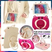ราคา เคสแท็บเล็ต ลายการ์ตูนแมว สตรอเบอร์รี่ หมี หมุนได้ 360 องศา กันกระแทก พร้อมช่องใส่ดินสอ สําหรับ ipad mini air pro 1 2 3 4 5 6 7 8 9 10 9.7 10.2 10.5 10.9 11 2017 2018 2019 2020 2021 2022 (23133231039)