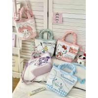 ราคา พร้อมส่ง! งานแท้ Sanrio กระเป๋าถือ กระเป๋าสะพานข้าง สายสะพายถอดได้ ลายซานริโอ้ (28873929146)