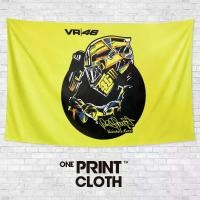 ราคา Moto GP racing Valentino Rossi 46 อุปกรณ์ต่อพ่วงตกแต่งแบบกําหนดเอง (57558733538)